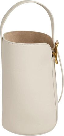 J & M Davidson Nano Quiver Bucket - Dames - Handtassen - Beige - ONE Size - Leer - Tassen