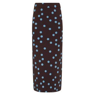 Harper & Yve Leny Rok - Dames - Rokken - Bruin - Maat: XS Poliester