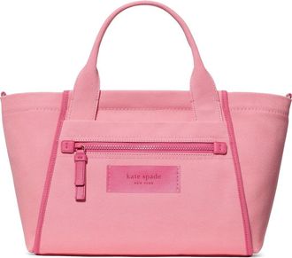 Kate Spade New York dash canvas tote bag in Pink Multi at Nordstrom
