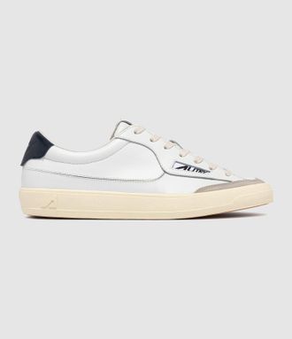 Autry Baskets Homme Windscape Low Leat Sue White Space, Capsule Flash