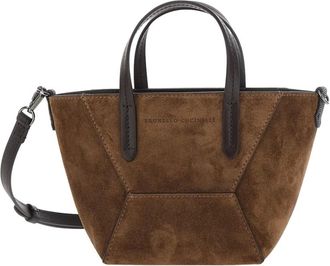 Brunello Cucinelli Donna, Borse, Marrone, Taglia unica, new