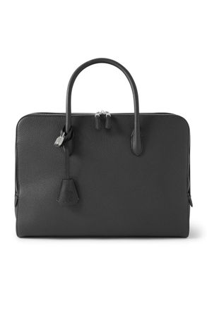 Dunhill Century Full-Grain Leather Weekend Bag