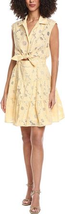 Sandro Woven Mini Dress