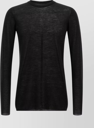Rick Owens biker level crew neck sweater