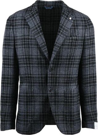 Luigi Bianchi Mantova Hombre, Chaquetas, Azul, Talla: L