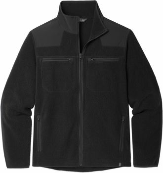 Stio | Mens Rawlins Fleece Jacket, Size Extra Large in Abyss/Boundary Black