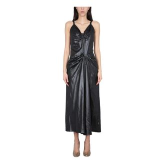 Maison Margiela Midi Dresses, female, Black, Size: XS Dress