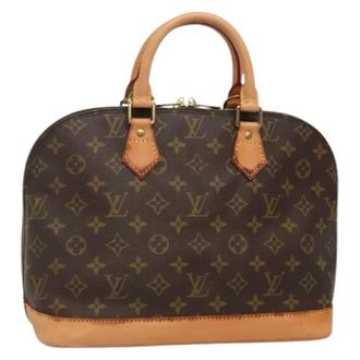 Louis Vuitton Pre-owned Handbags, female, Brown, Size: ONE SIZE Pre-owned Hand Bag