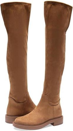 Aerosoles Golla Womens Boots Tobacco Faux Suede : 7.5 B - Medium, Leather