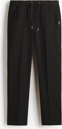 H&M Regular Fit Tailored Joggers in Black at Nordstrom, Size Xx-Large