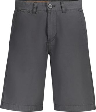 Napapijri Korte Broeken, Heren, Zwart, W31, Katoen, Nakuru Bermuda Shorts