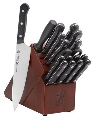 J.A. Henckels International Henckels Razor-Sharp Solution 18Pc Knife Set With Block