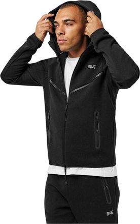 Everlast Heren Elite-hoodie met doorlopende ritssluiting (Zwart)