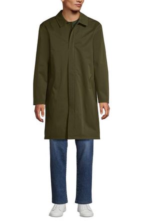 Lands End Waterproof Mac Raincoat in Woodland Moss at Nordstrom, Size Xx-Large