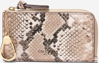 Cole Haan Womens Rachel Card Case - Beige