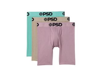 PSD 3-Pack Essentials Cotton Mens Underwear : 2XL, Cotton/Elastane/Polyester