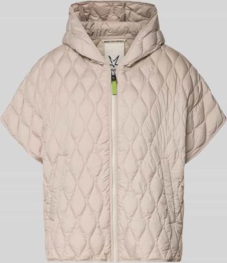 Fuchs Schmitt Steppjacke im kurz&auml;rmeligen Design in Beige, Gr&ouml;&szlig;e 36