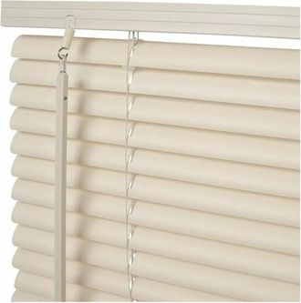 Trade Shop Trade Shop - Set 2pz Tenda Veneziana 60x140cm In Pvc Con Asta Casa Parasole In 2 Colori 011683