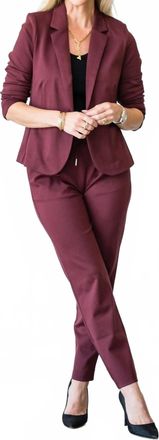 b.young Rizetta Blazer Jacket In Port Royale