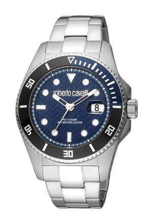 Roberto Cavalli Mens Watch - Blue - One Size