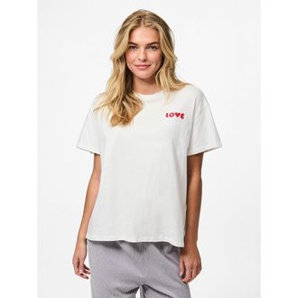 Pieces T-shirt met korte mouwen