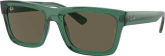 Ray-Ban RB4396F Warren Asian Fit 6681/3 Mens Sunglasses Green Size 57