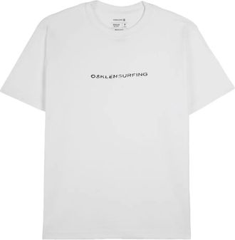 Osklen snow-graphic T-shirt - men - Cotton/Polyester - GG - White