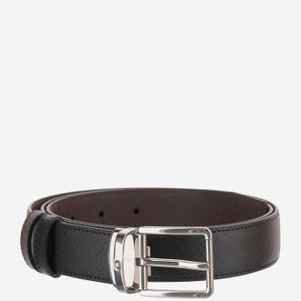 Montblanc Reversible Two Tone Leather Belt