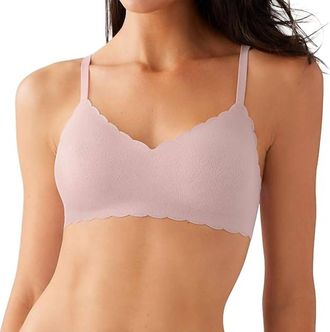 b.tempt'd by Wacoal B. wowd Lace Wire Free Bra In Blush Pink