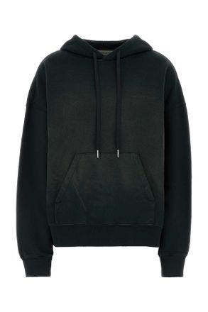 Golden Goose Deluxe Brand Black Cotton Oversize Melissa Sweatshirt