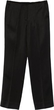 Toteme Black Straight Pant