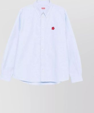 Kenzo collared buttoned long sleeve shirt