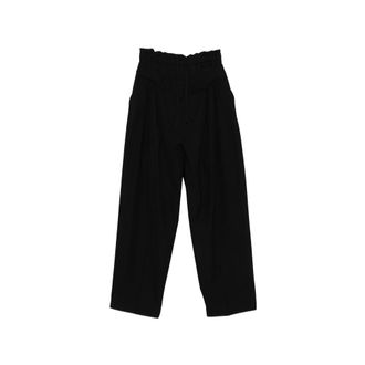 System Belt-loop Drawstring Trousers