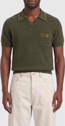 Versace Polo in maglia di cotone