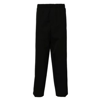 Jil Sander Trouser D 09 - male - Jil Sander - Straight Trousers - Black - M - Trousers