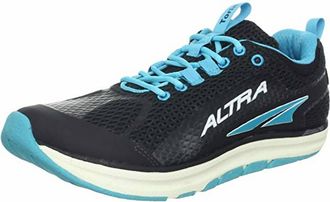 Altra Womens Torin Running Shoes In Black/scuba Blue