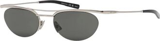 Saint Laurent Aviator Zonnebril - unisex - Accessoires - Grijs - Maat: 54 MM