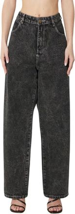 Butter Goods Dames, Jeans, Grijs, Maat: W34