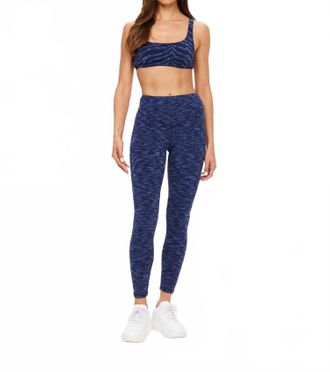 The Upside Mystere Reversible Rory Bra In Denim Marle