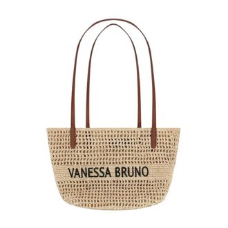 Vanessa Bruno Tote Bags - Dames - Shoppers - Beige - ONE Size - Tassen