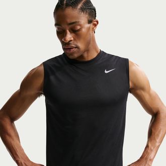 Nike Mens Dri-FIT Legend Sleeveless Fitness T-Shirt in Black | DX0991-010