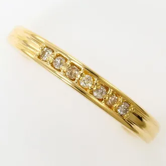 C&A Yellow Gold Yellow Gold (18K) Band Ring (Pre-Owned)