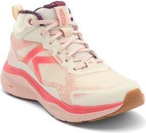 Keen Leiki Waterproof Mid Hiking Boot in Birch/Cameo Rose at Nordstrom Rack, Size 10.5