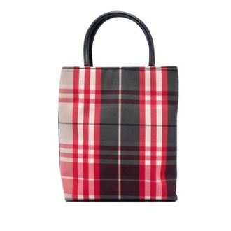 Burberry Pre-owned Tote Bag - Dames - Vintage Shopper - Veelkleurig - ONE Size - Leer - Vintage