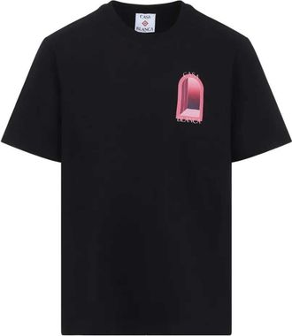 Casablanca T-Shirt mit Casablanca-Aufdruck