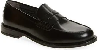 Steve Madden Draggo Penny Loafer in Black at Nordstrom Rack, Size 10.5