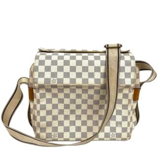 Louis Vuitton Pre-owned Cross Body Bags, female, Beige, Size: ONE SIZE Pre-owned Damier Azur Shoulder Bag