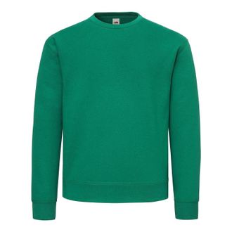 Fruit Of The Loom Fruit of the Loom Unisex Volwassen Supercotton Sweater (College Groen)