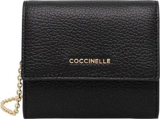 Coccinelle Cartera peque&ntilde;a Metallic Soft - Accessories - Mujer - Negro - ONE SIZE