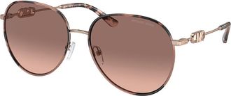 Michael Kors MK1128J EMPIRE Polarized 110813 Womens Sunglasses Tortoiseshell Size 58